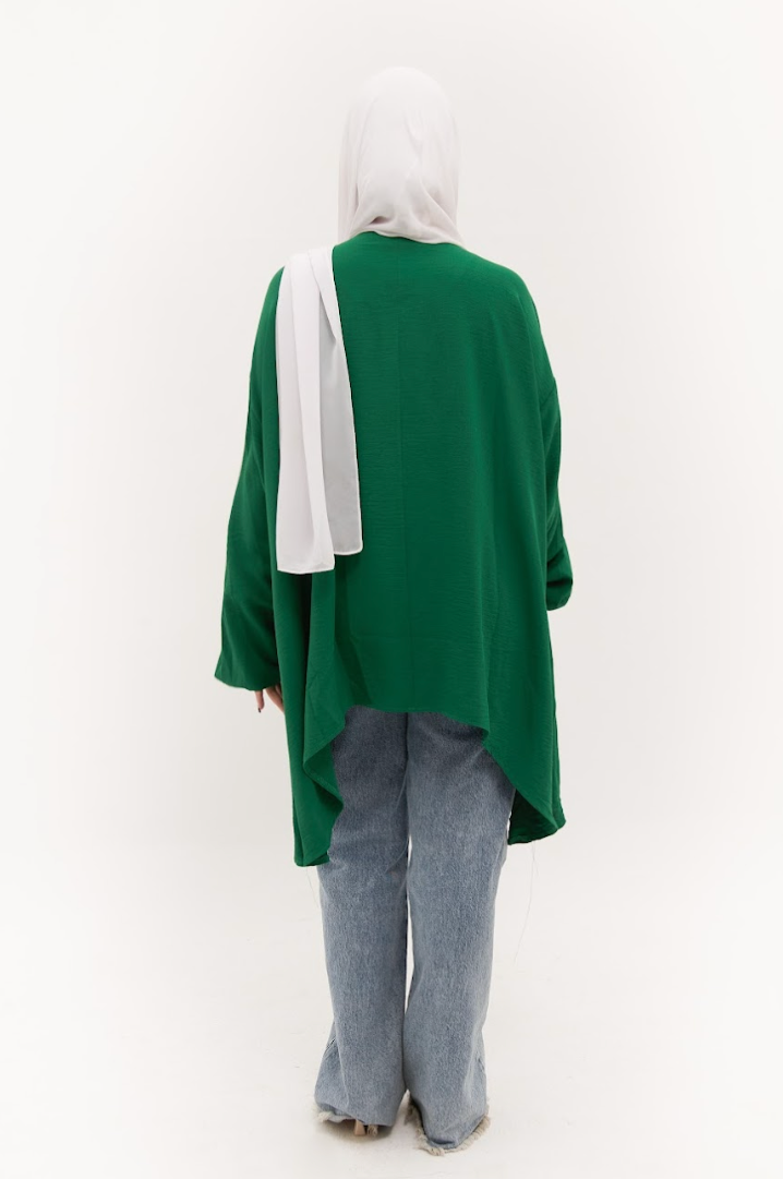 Flowy Green Blouse