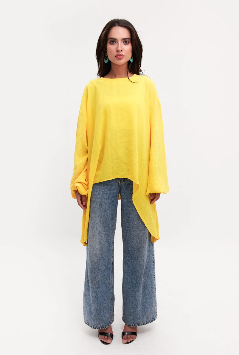 Flowy Yellow Blouse
