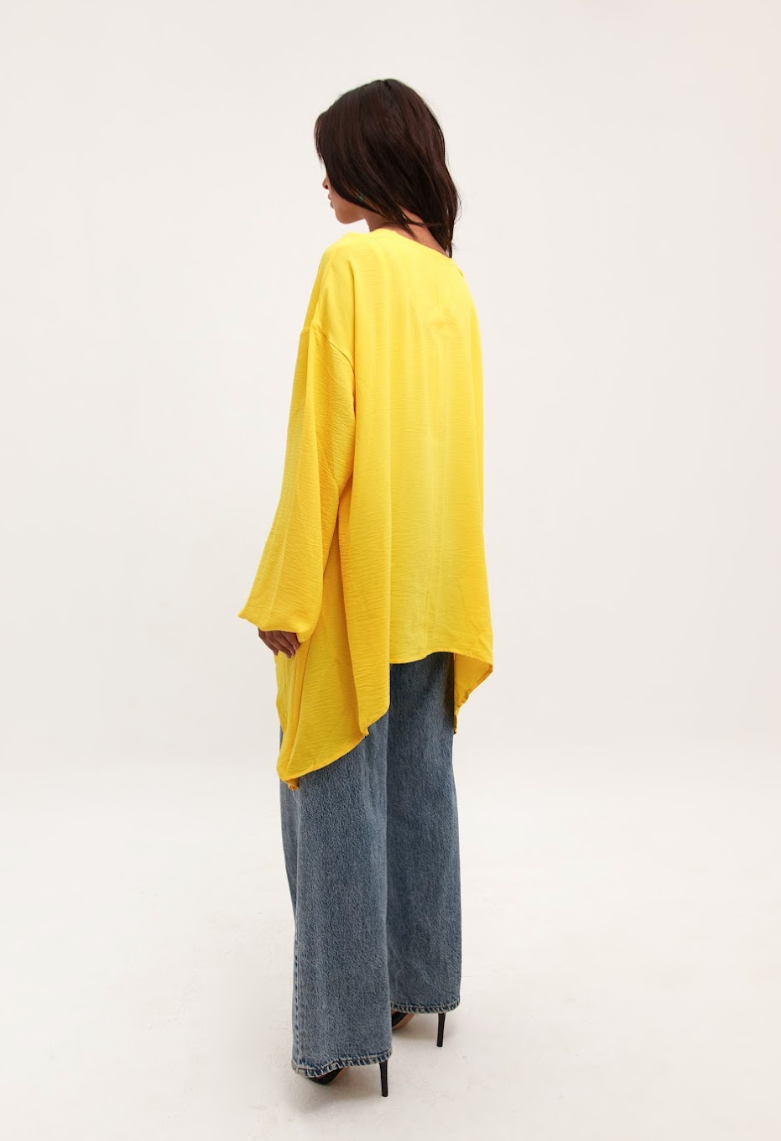 Flowy Yellow Blouse