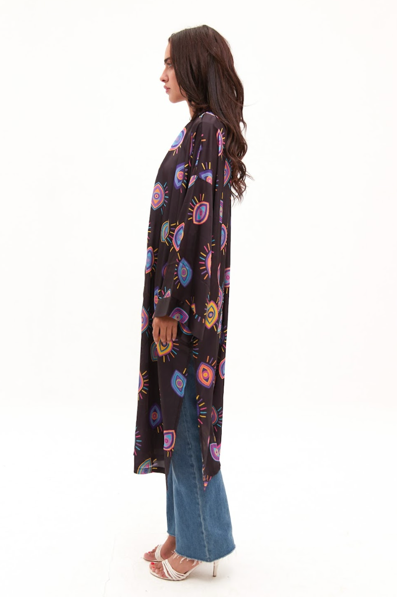 Eva Dark Eyed Kimono