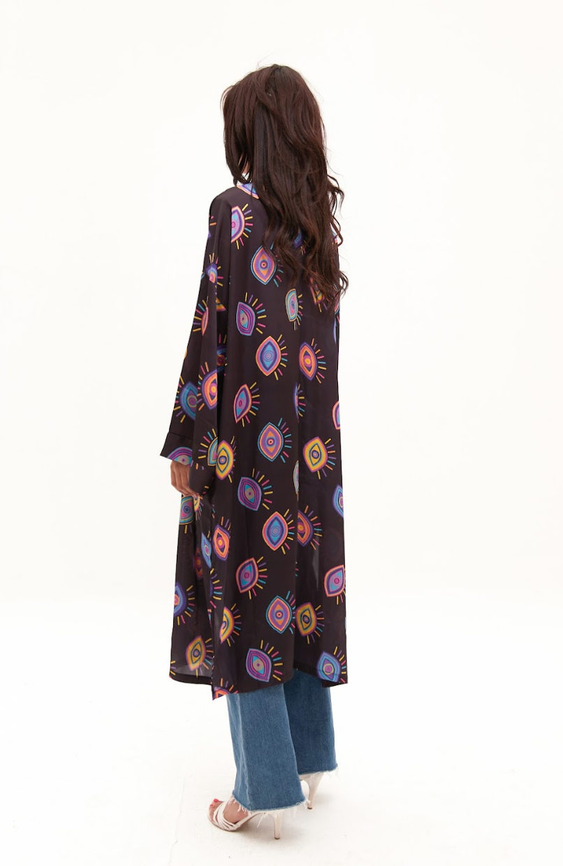 Eva Dark Eyed Kimono