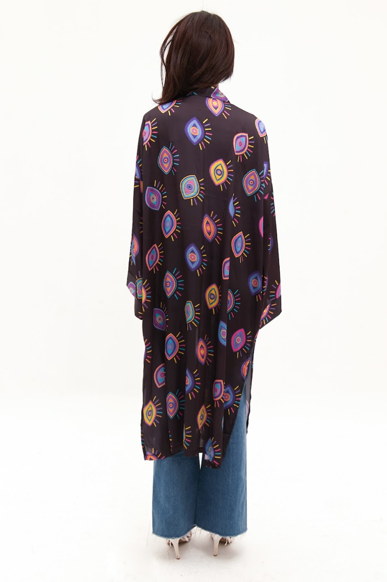 Eva Dark Eyed Kimono