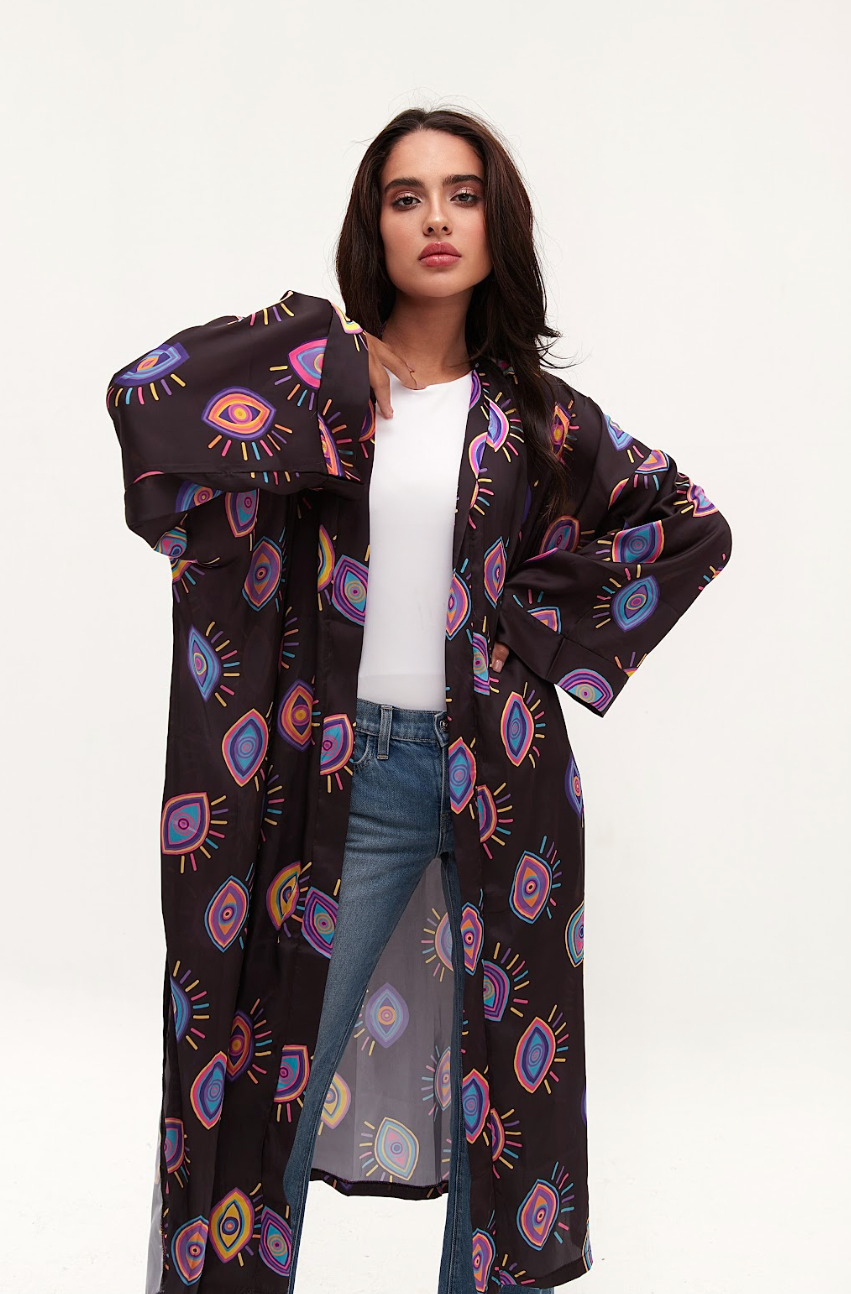 Eva Dark Eyed Kimono