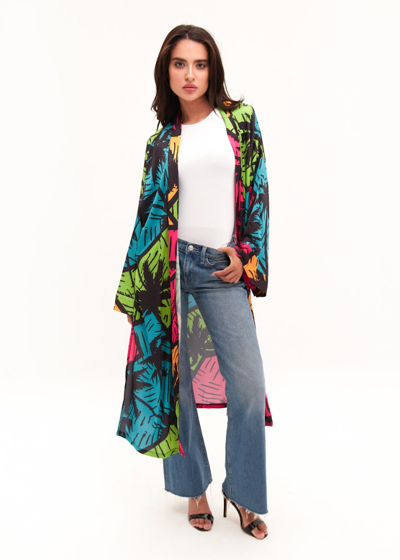Eva Leaves Kimono