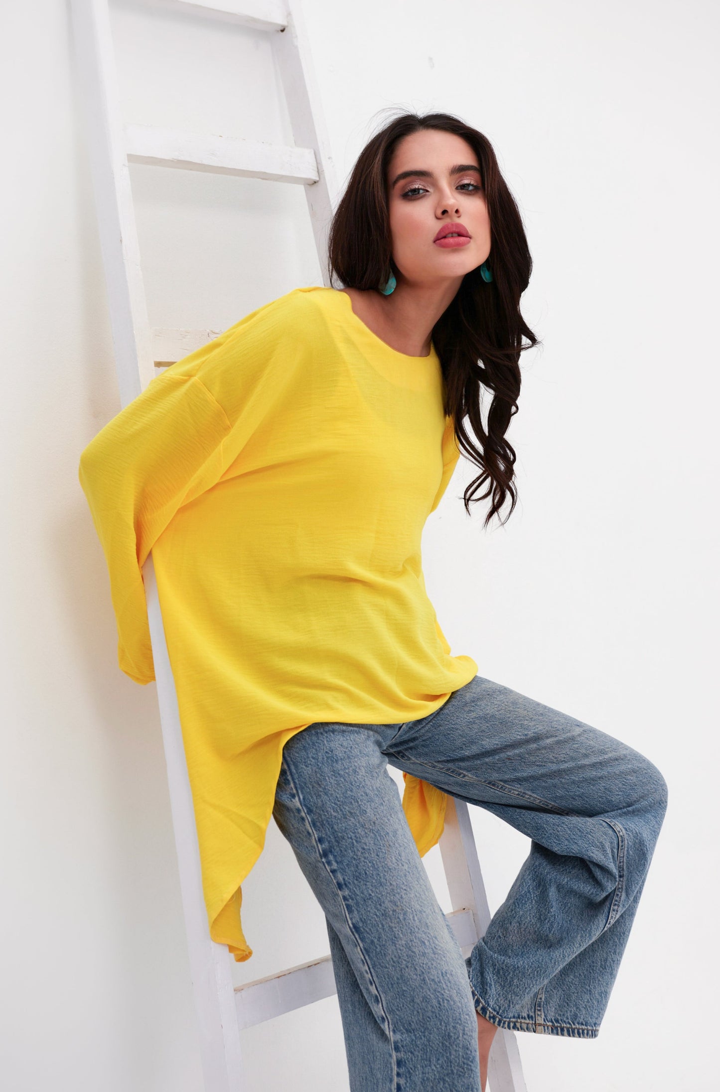 Flowy Yellow Blouse